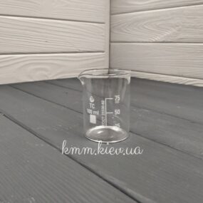 Мерный стакан стеклянный термостойкий 100 мл (низкий)