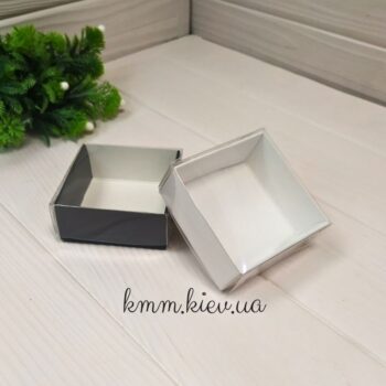 Коробка с прозрачной крышкой 70х70х30