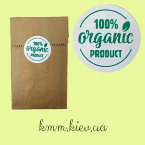 Наклейка 100% Organic product