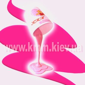 Розовый пигмент флуоресцентный масляный (неоновый)