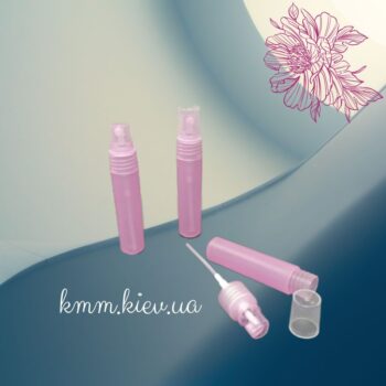 Флакон парфюмерный пластиковый Карандаш Розовый