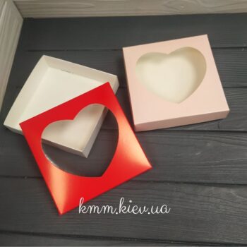 Коробка с окном Сердце
