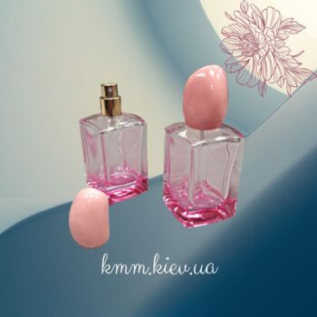 Флакон парфюмерный стеклянный Аманда Розовый