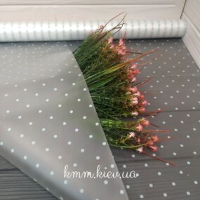 Пленка матовая Горох мятный