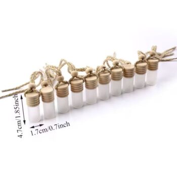 Флакон матовый для ароматизатора в авто стеклянный 5 мл