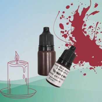 Краситель для свечей жидкий Красное вино