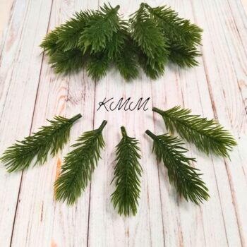 Добавка насадка Ветка ели Зеленая