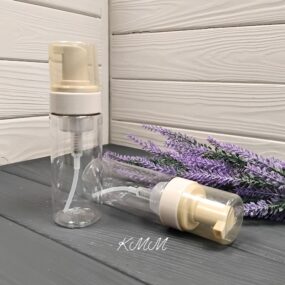 Флакон Фом Прозрачный с Нюдовым