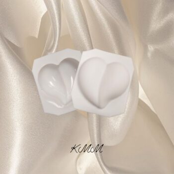 Силиконовая форма Сердце Кофейное