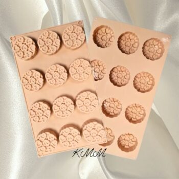 Силиконовая форма планшет Сердечки изящные