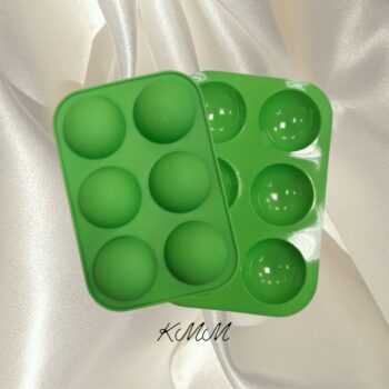 Силиконовая форма планшет Полусфера мини 6шт.