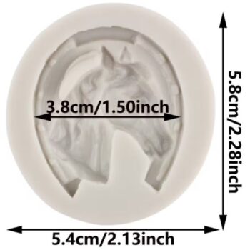 Силиконовый Молд-мини Конь с подковой