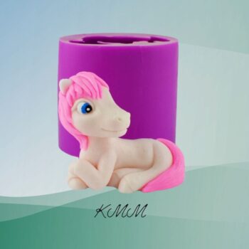 Силиконовая форма люкс 3D Лошадка Солнышко