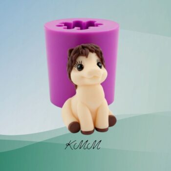 Силиконовая форма люкс 3D Лошадка Красотка