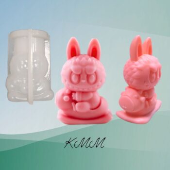 Силиконовая форма люкс 3D Лабубу
