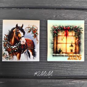 Открытка 2026 Лошадь