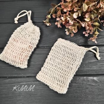 mishochokmylo (2) Мешочек из сизали со шнурком для мыла