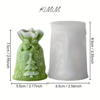 Силиконовая форма люкс 3D Новогодний мешок