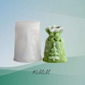 Силиконовая форма люкс 3D Новогодний мешок