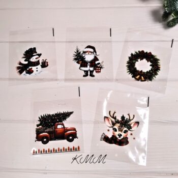 Пакет прозрачный "Новогодний"