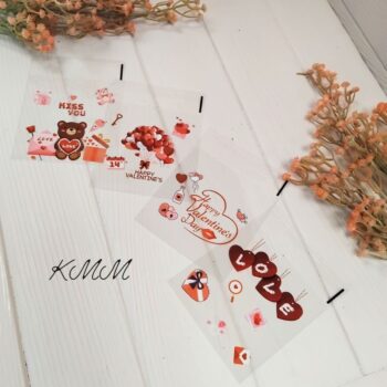 paketserd (1) Пакет прозрачный "День Святого Валентина"