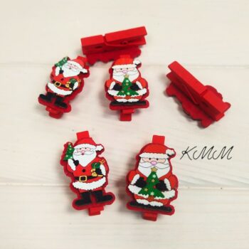 Прищепка с Санта Клаусом