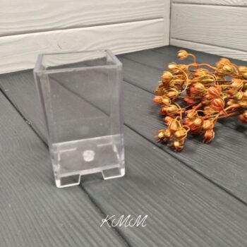 Форма акриловая для свечей Прямоугольник