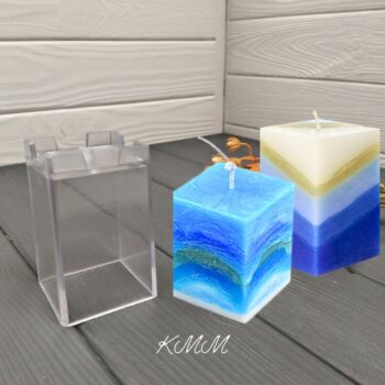 pryamakr (2) Форма акриловая для свечей Прямоугольник