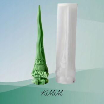 Силиконовая форма люкс 3D Санта Merry Christmas