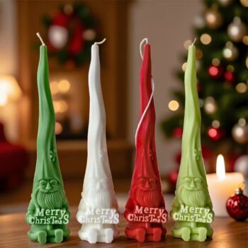 Силиконовая форма люкс 3D Санта Merry Christmas