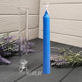 Форма акриловая для свечей Прямая