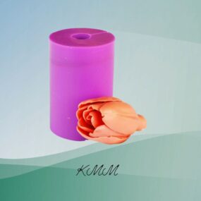 Силиконовая форма люкс 3D Тюльпан закрытый Триумф