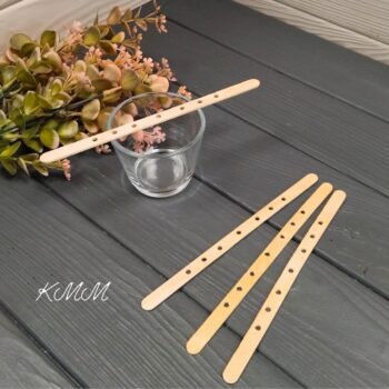 Держатель фиксатор для фитиля деревянный